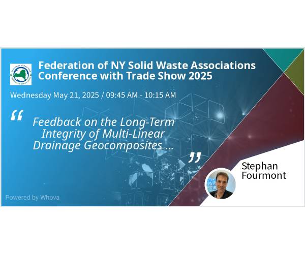 Conference of Stephan FOURMONT at SWANA NY on May 21
