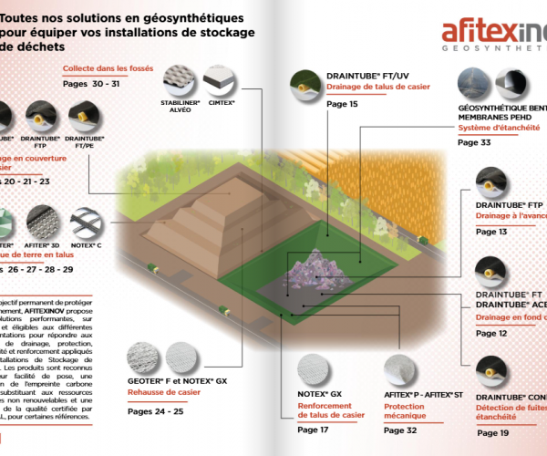 Découvrez notre brochure dédiée aux Installations de stockage de déchets