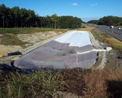 Etanchéité des bassins autoroutiers